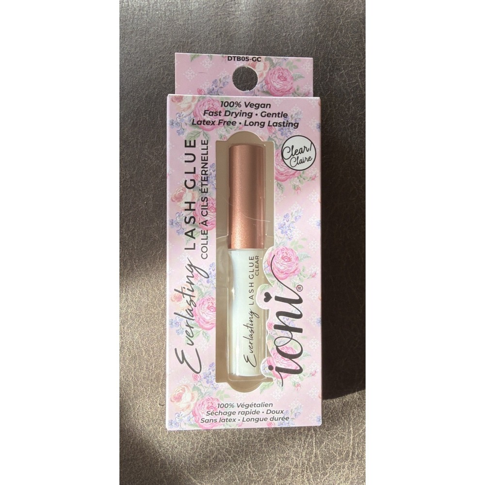 Ioni Clear Lash Glue Latex Free Fast Dry Eyelash Adhesive Vegan